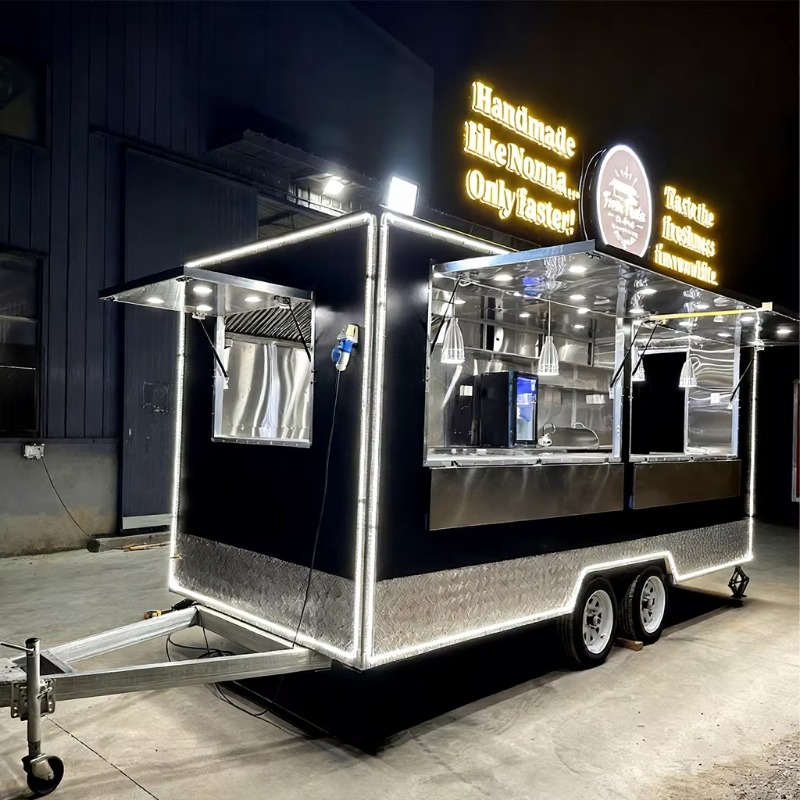 Snacks Food In Us - Mobile Catering Food Trailer Portable Commercial