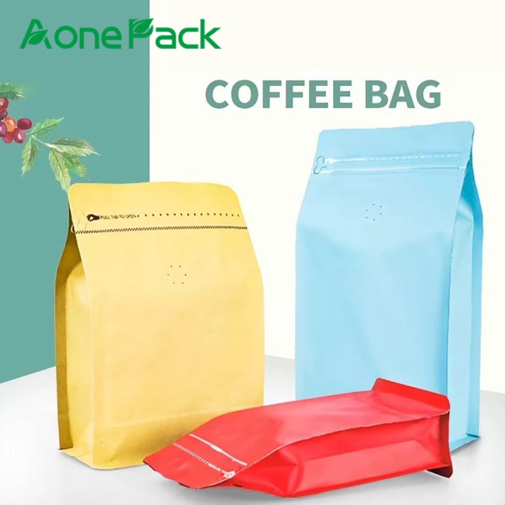 Food Snacks With Protein - 50pcs Resealable Ziplock Coffee Bean Bags