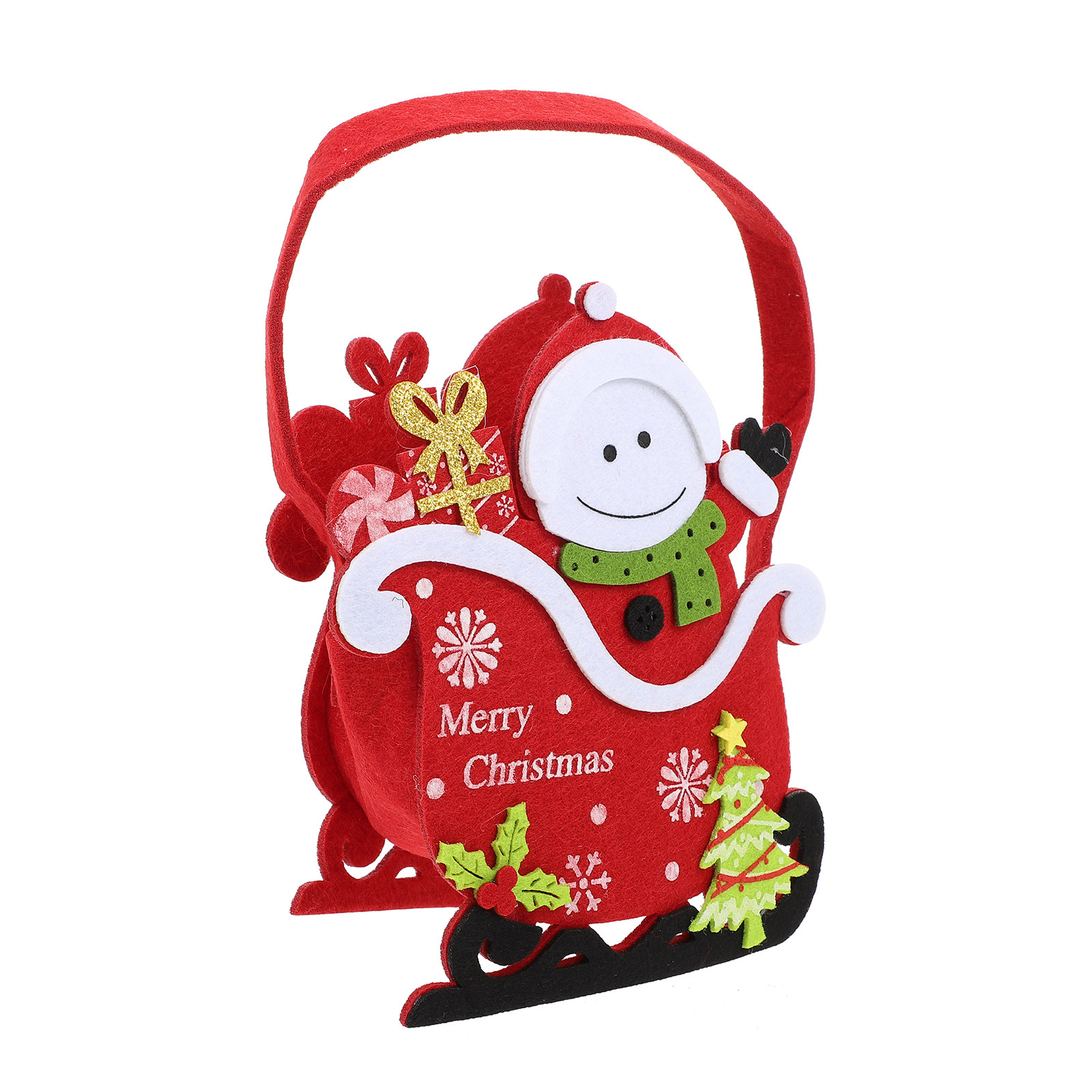 Snacks Food Gift Baskets - 1Pcs Christmas Candy Basket Xmas Storage