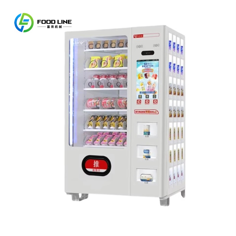 Food Snacks Vending Machine - Business combination food and beverage vending