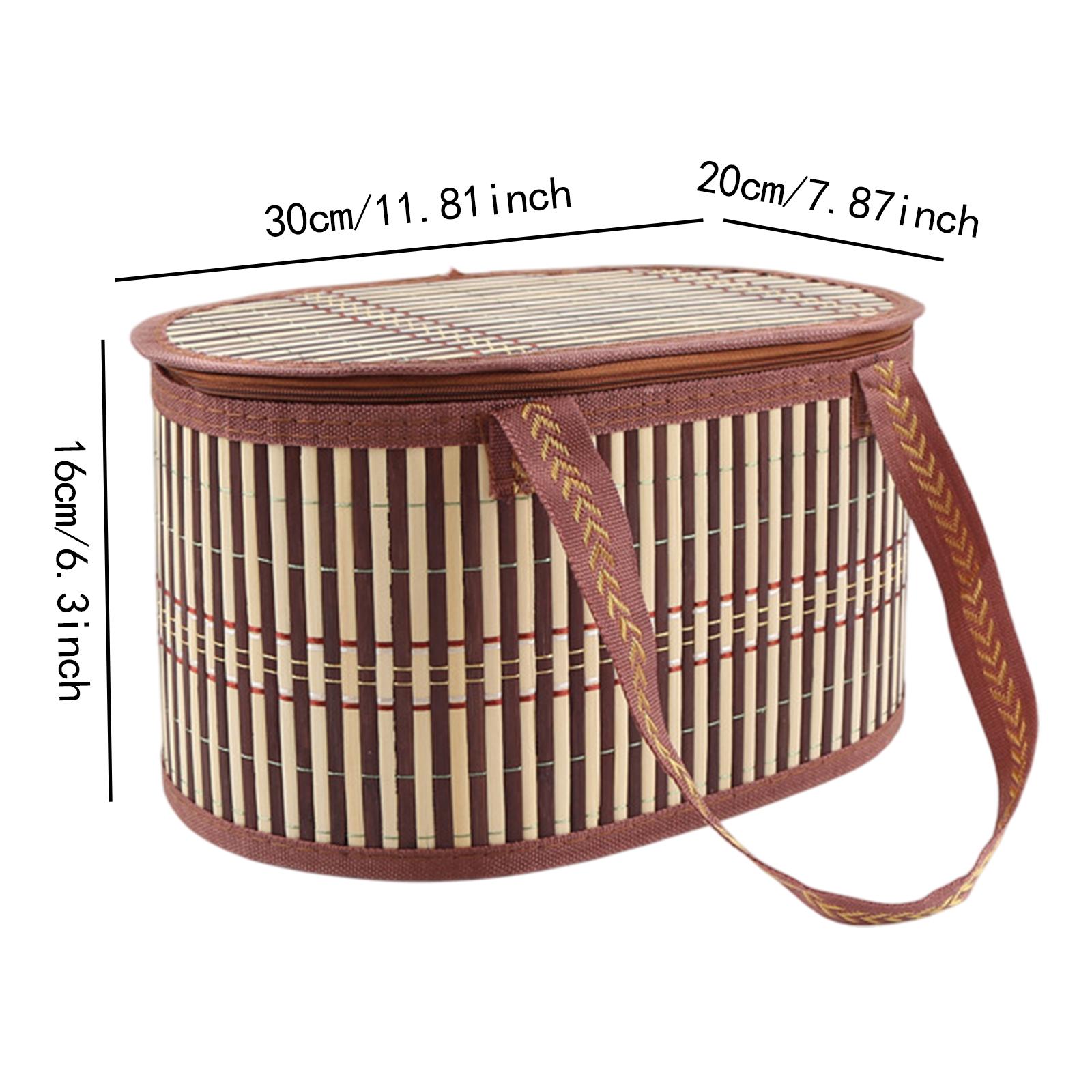 Bamboo Basket Foldable Food Co - đánh giá và giá Snacks Food Gift Baskets