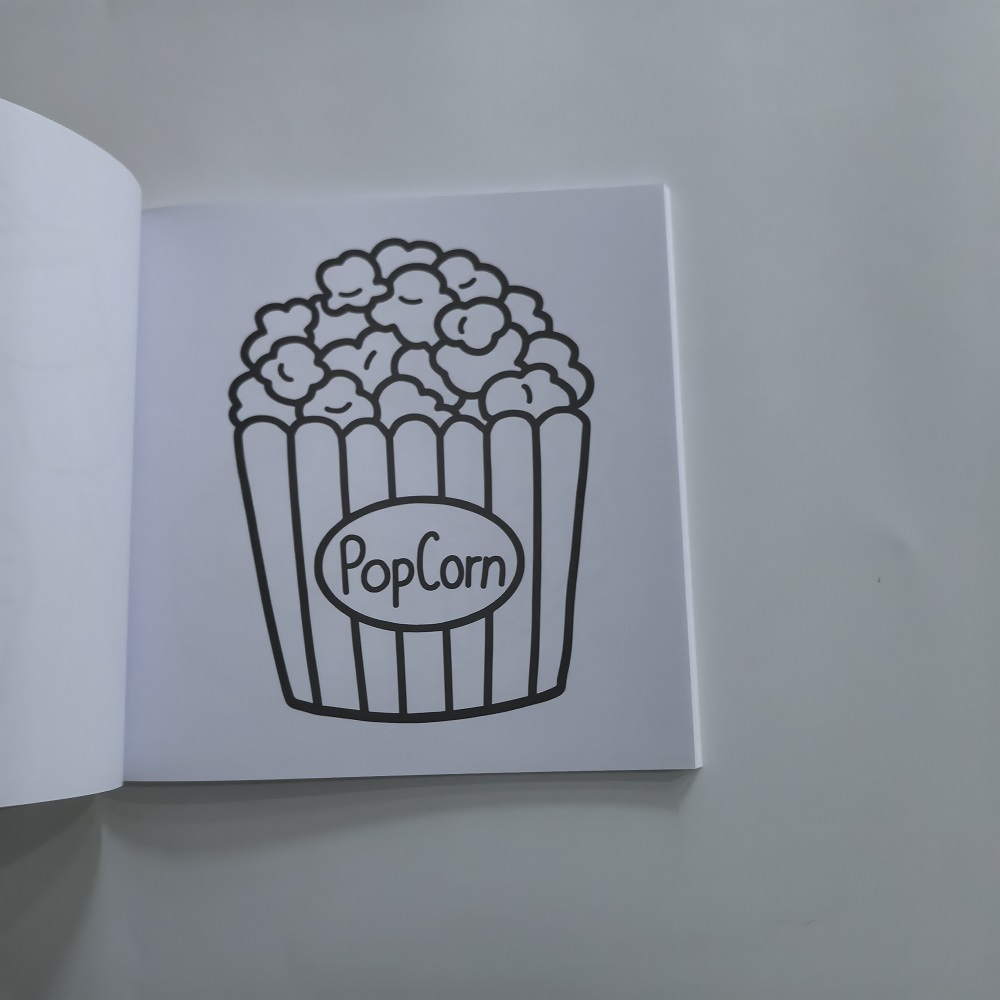 Food Drinks and Desserts Color - đánh giá và giá Food And Snacks Coloring Book