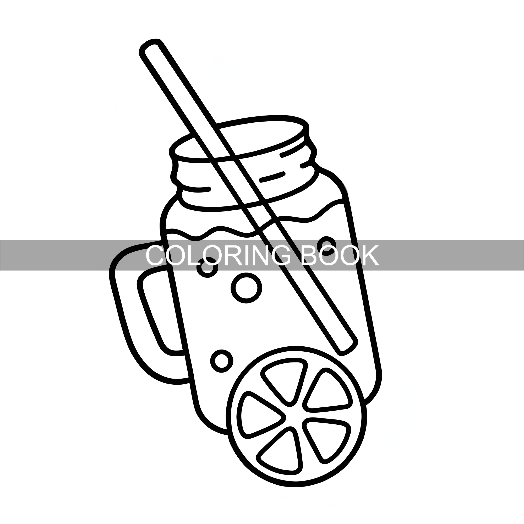 Delicious Treats Coloring Book - đánh giá và giá Food And Snacks Coloring Book