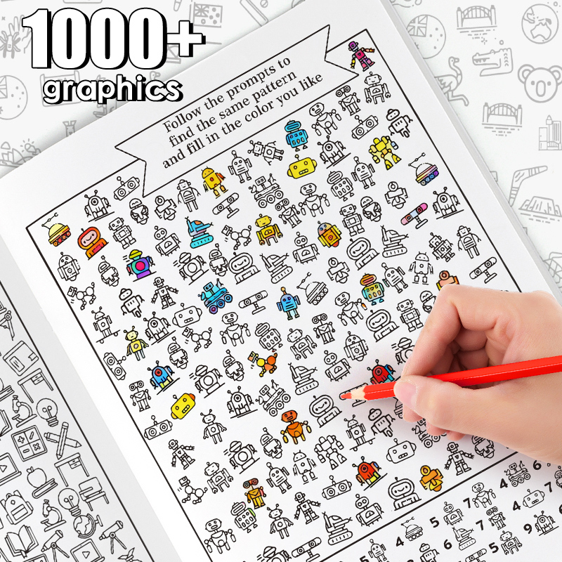 Interactive Book with Hidden P - đánh giá và giá Food And Snacks Coloring Book