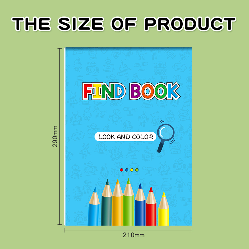 Interactive Book with Hidden P - đánh giá và giá Food And Snacks Coloring Book