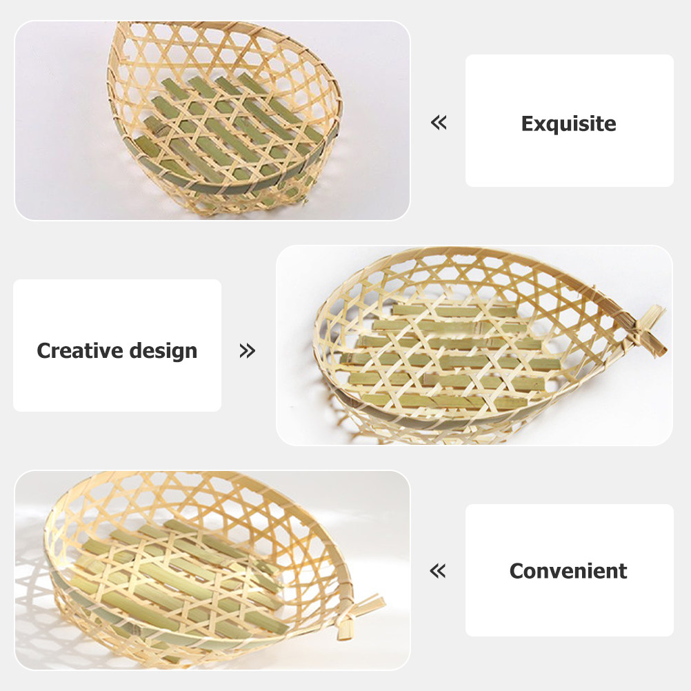 Handmade Woven Bamboo Fish-Sha - đánh giá và giá Snacks Food Gift Baskets