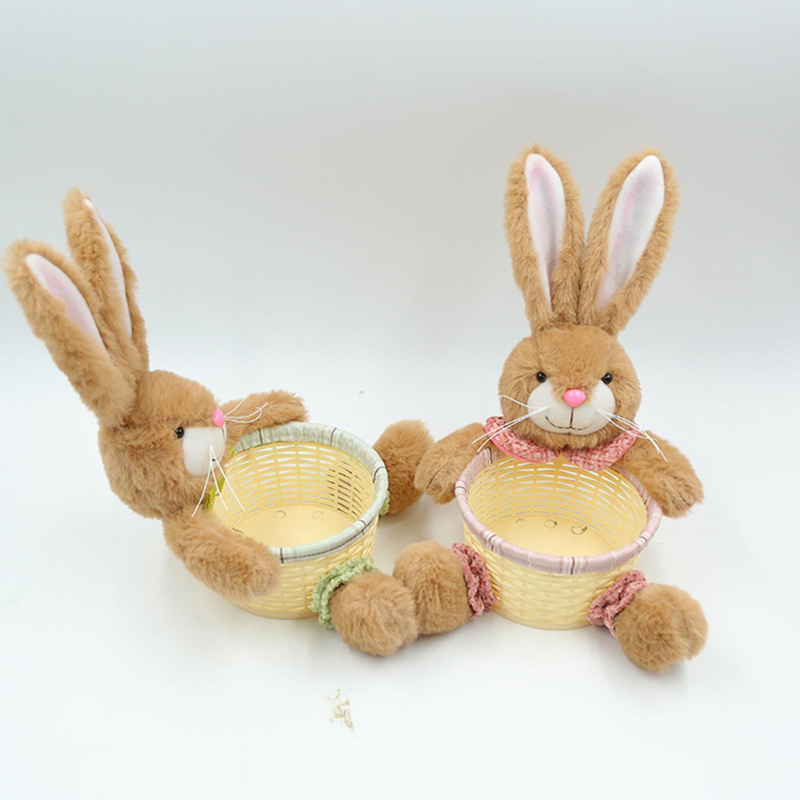 Easter Bunny Basket Rabbits Sh - đánh giá và giá Snacks Food Gift Baskets