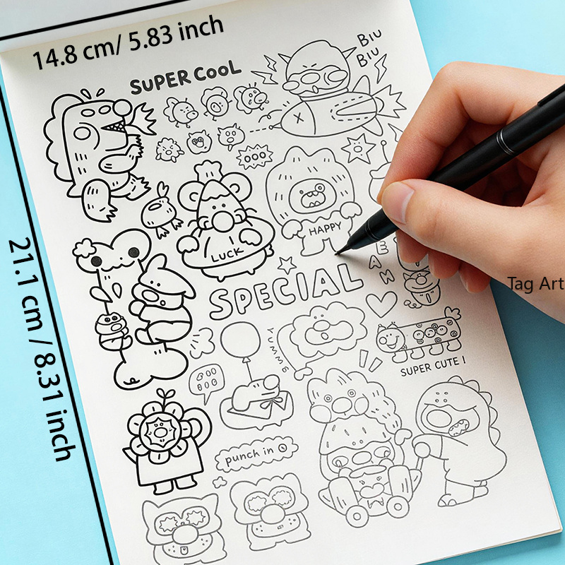 Anxious Relief Hand Picture Bo - đánh giá và giá Food And Snacks Coloring Book