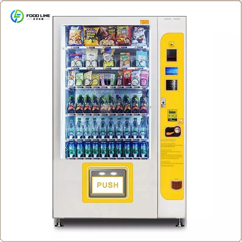 Automatic Smart Vending Machin - đánh giá và giá Food Snacks Vending Machine