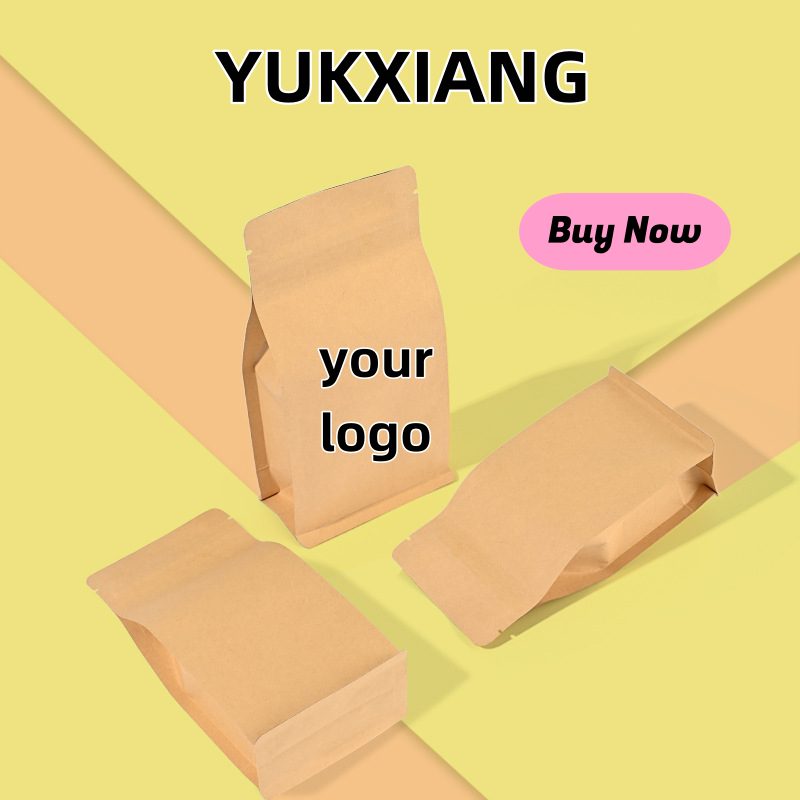 Custom Logo Kraft Paper Alumin - đánh giá và giá Logo Food Snack