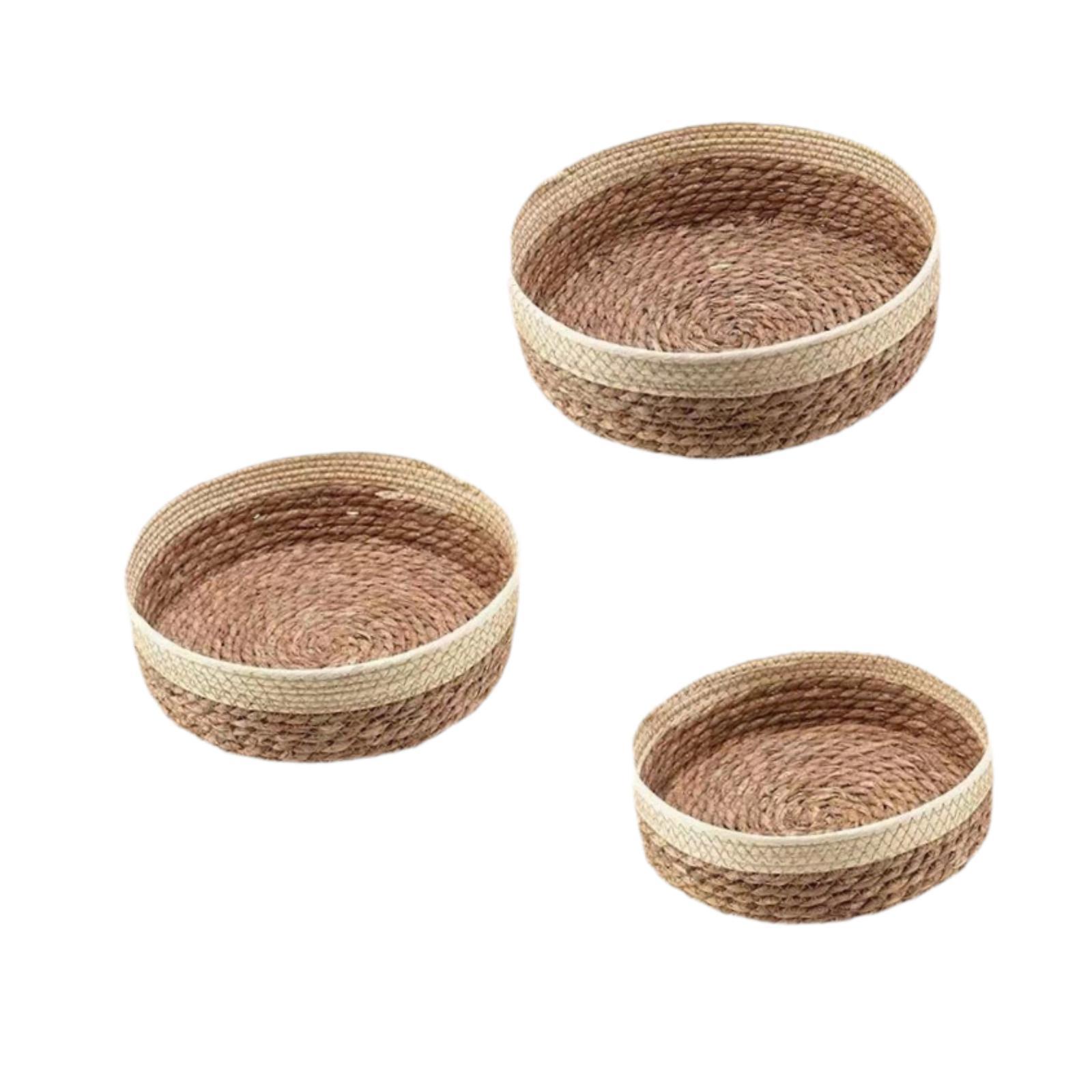 Woven Food Storage Basket Brea - đánh giá và giá Snacks Food Gift Baskets