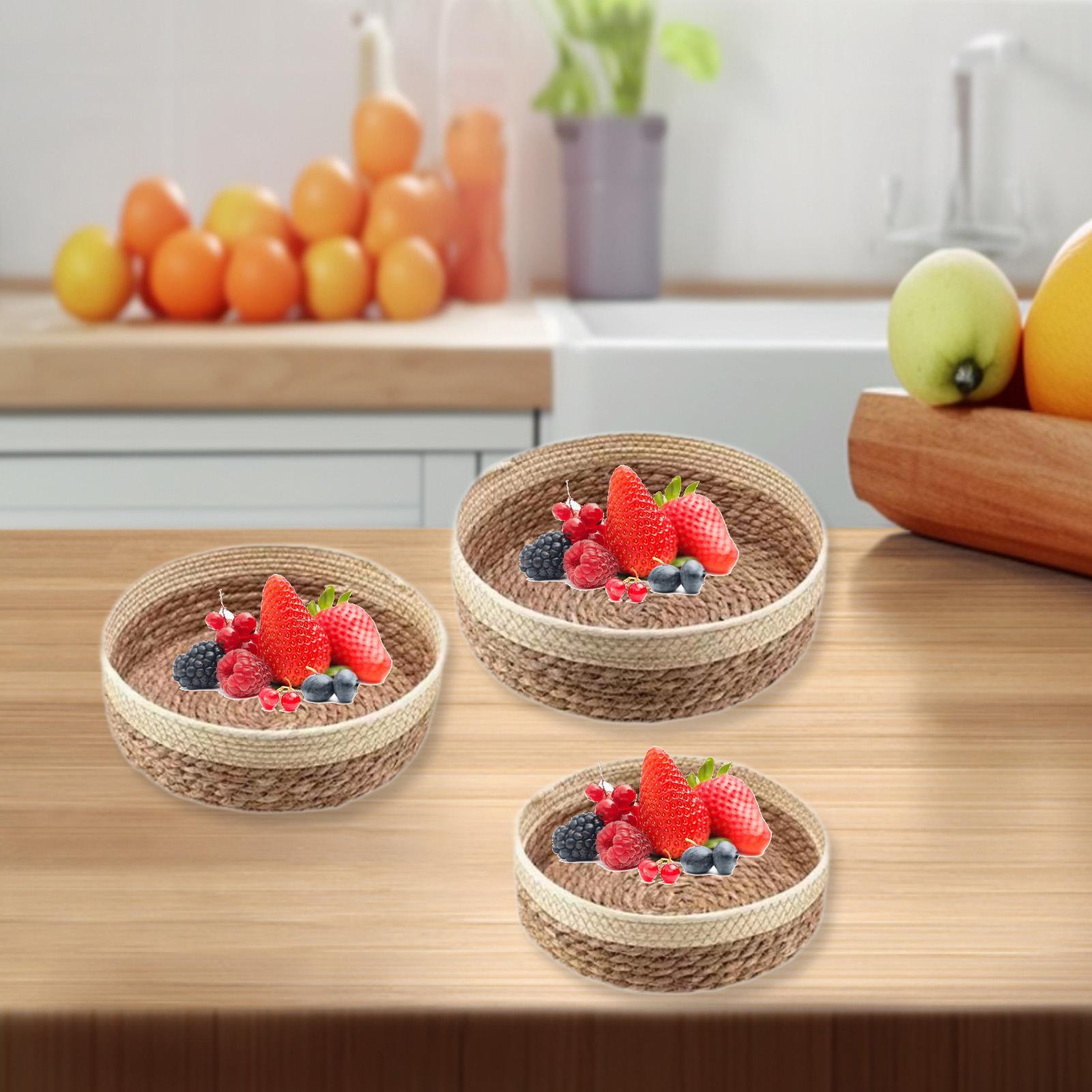 Woven Food Storage Basket Brea - đánh giá và giá Snacks Food Gift Baskets