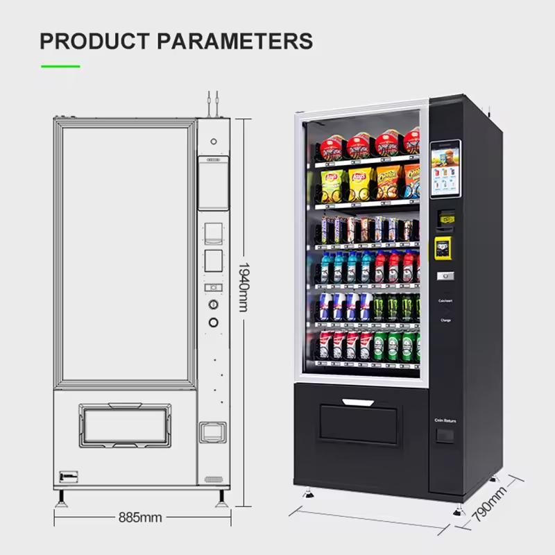 Classic Combo Vending Machine  - đánh giá và giá Food Snacks Vending Machine