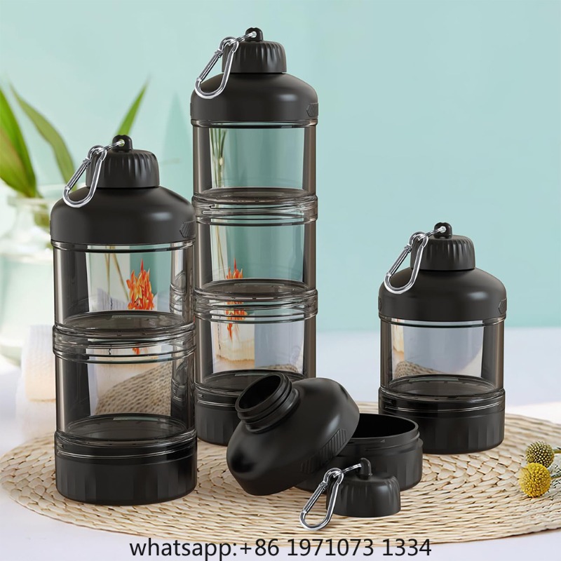 Portable 3-Layer Powder Dispen - đánh giá và giá Food Snacks With Protein