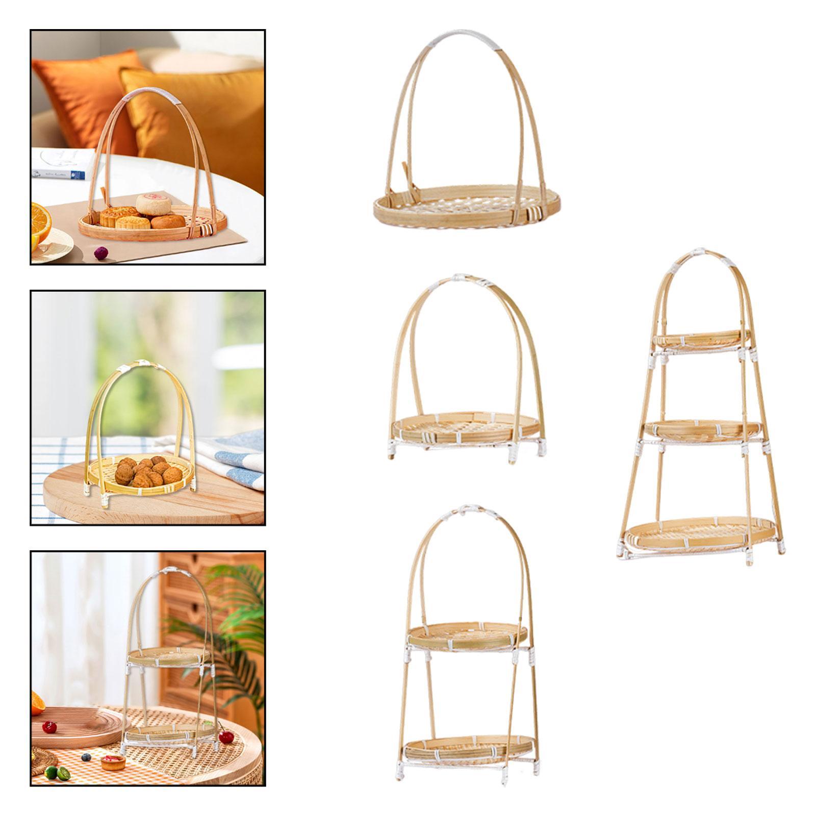 Snack Organizer Woven Bamboo T - đánh giá và giá Snacks Food Gift Baskets