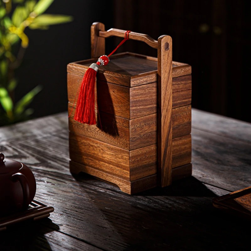 Minimalist Multi-Layer Stackab - đánh giá và giá Snacks Food Gift Baskets