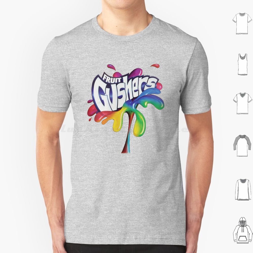 Fruit Gushers 90s Logo T Shirt - đánh giá và giá Logo Food Snack