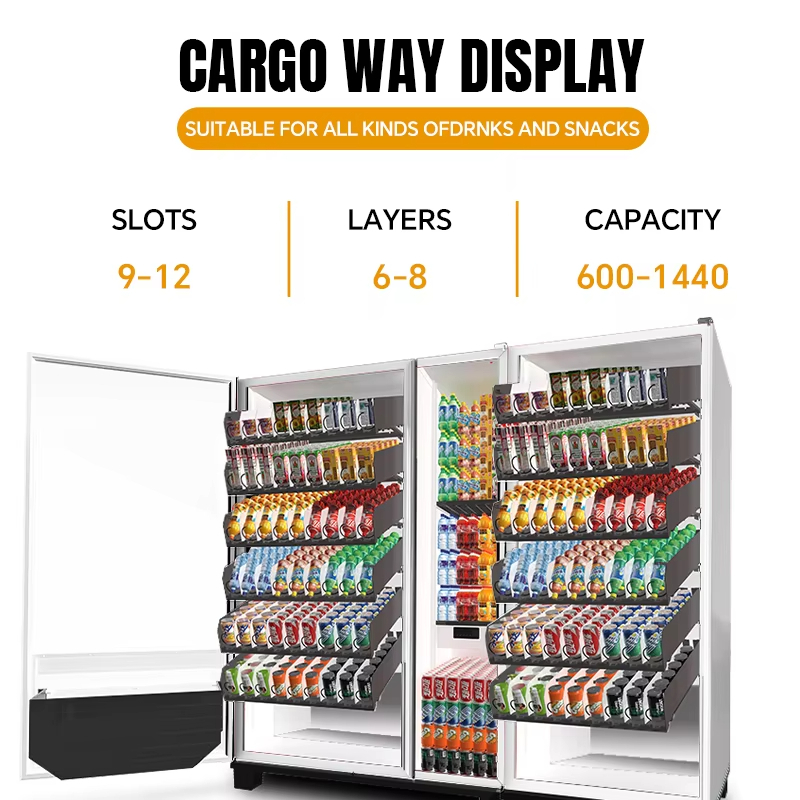 Automatic Cold Drink Vending M - đánh giá và giá Food Snacks Vending Machine