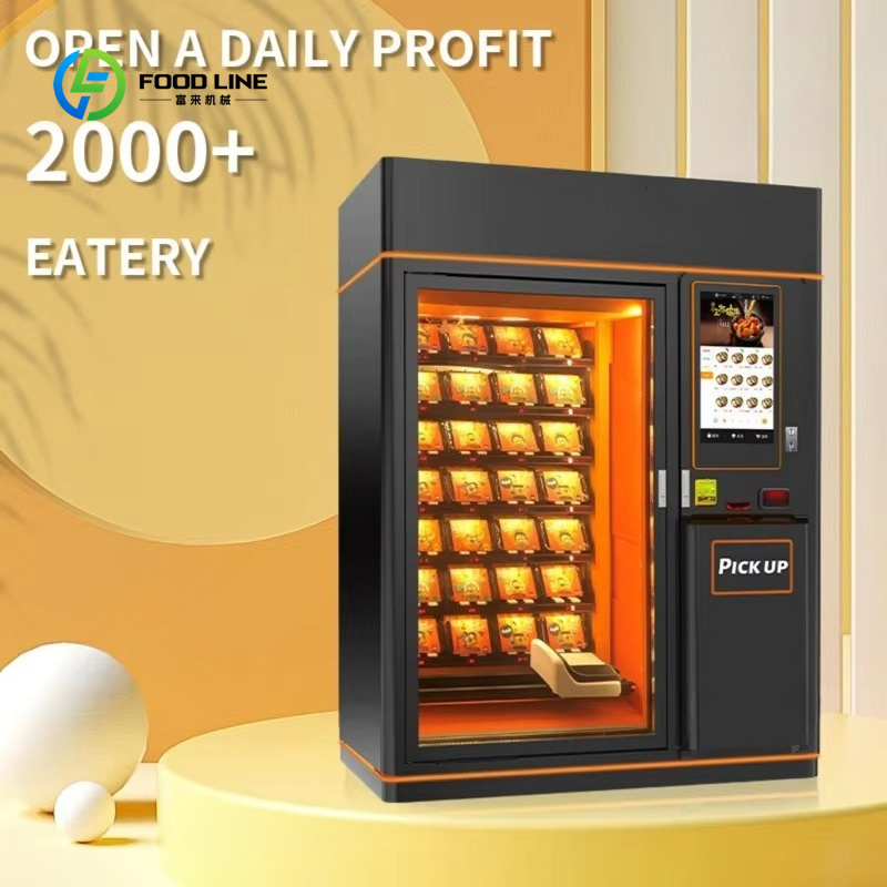 Customized Hot Food Vending Ma - đánh giá và giá Food Snacks Vending Machine