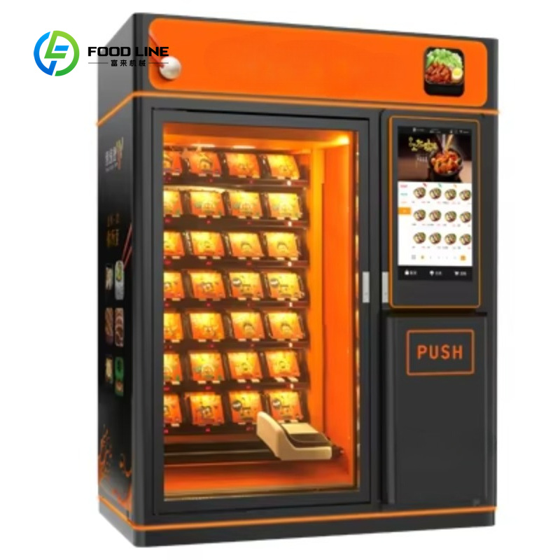 Customized Hot Food Vending Ma - đánh giá và giá Food Snacks Vending Machine