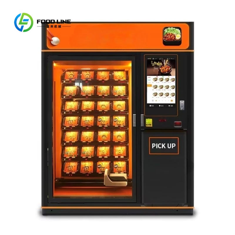 Customized Hot Food Vending Ma - đánh giá và giá Food Snacks Vending Machine