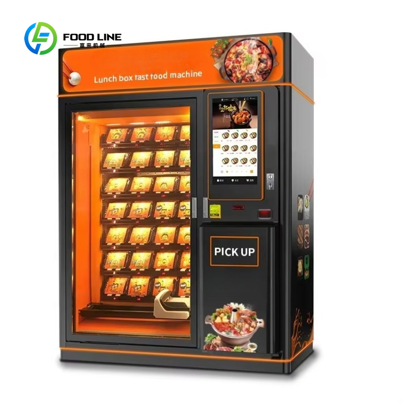 Customized Hot Food Vending Ma - đánh giá và giá Food Snacks Vending Machine