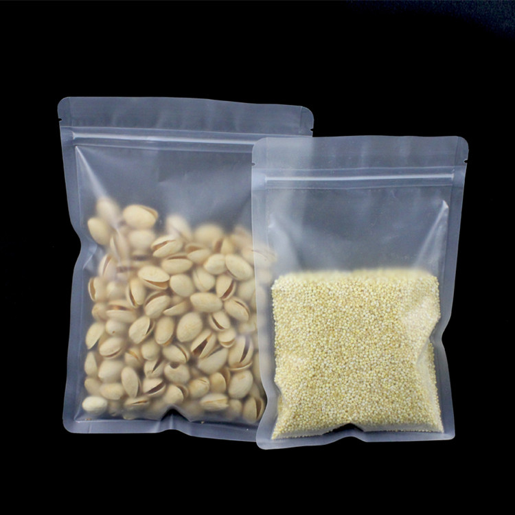 100 Chiếc Mờ Nhựa Khóa Zip Túi - đánh giá và giá Logo Food Snack