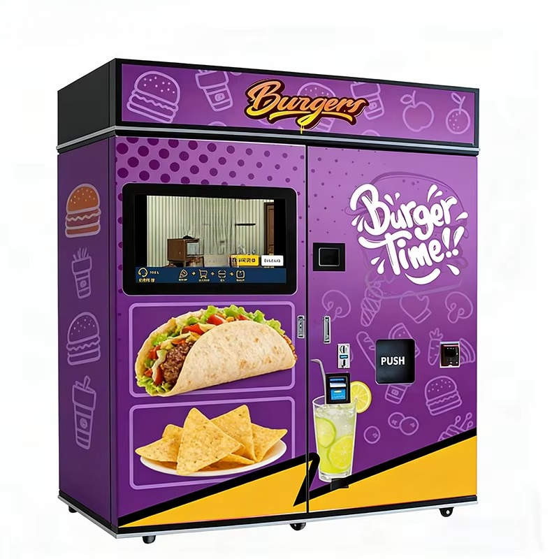 Customized Fast Food Vending M - đánh giá và giá Food Snacks Vending Machine