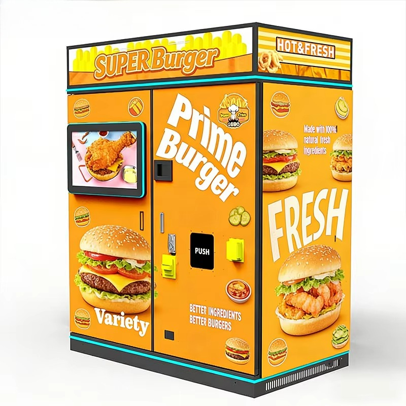 Customized Fast Food Vending M - đánh giá và giá Food Snacks Vending Machine