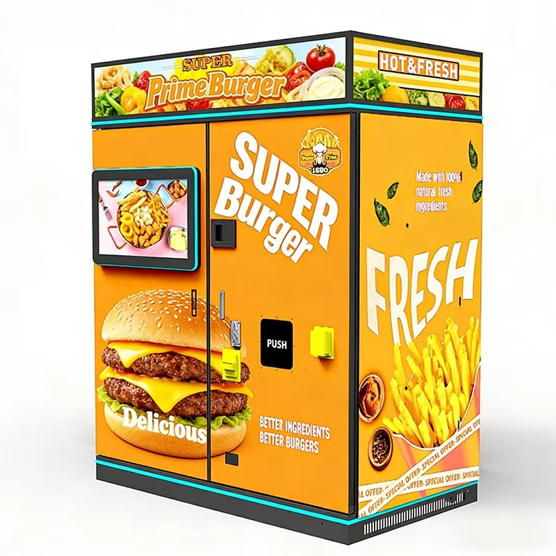 Customized Fast Food Vending M - đánh giá và giá Food Snacks Vending Machine