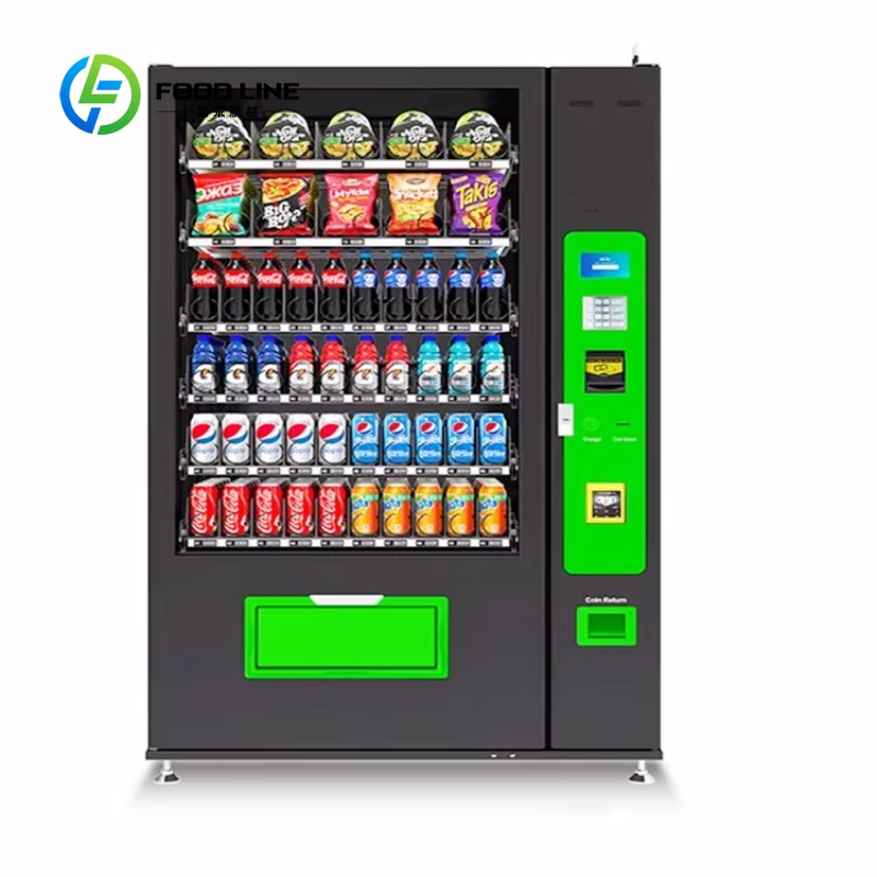 Smart Combination Fast Food Ve - đánh giá và giá Food Snacks Vending Machine