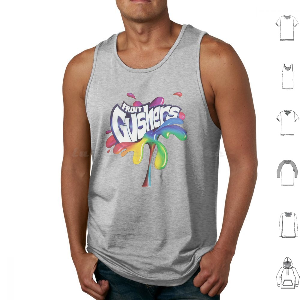 Fruit Gushers 90s Logo Tank To - đánh giá và giá Logo Food Snack