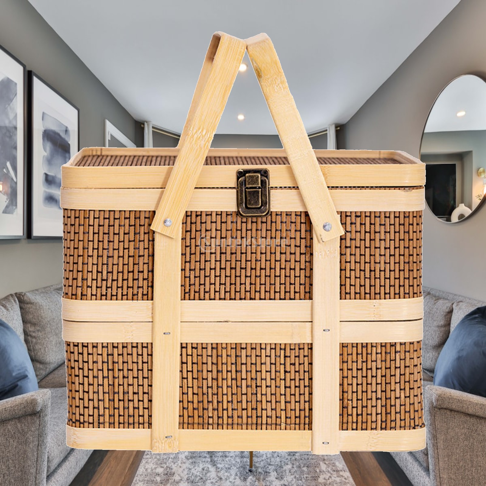 Woven Picnic Basket,Food Stora - đánh giá và giá Snacks Food Gift Baskets