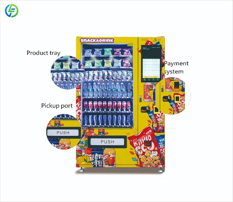 Customized 24H Foods And Drink - đánh giá và giá Food Snacks Vending Machine
