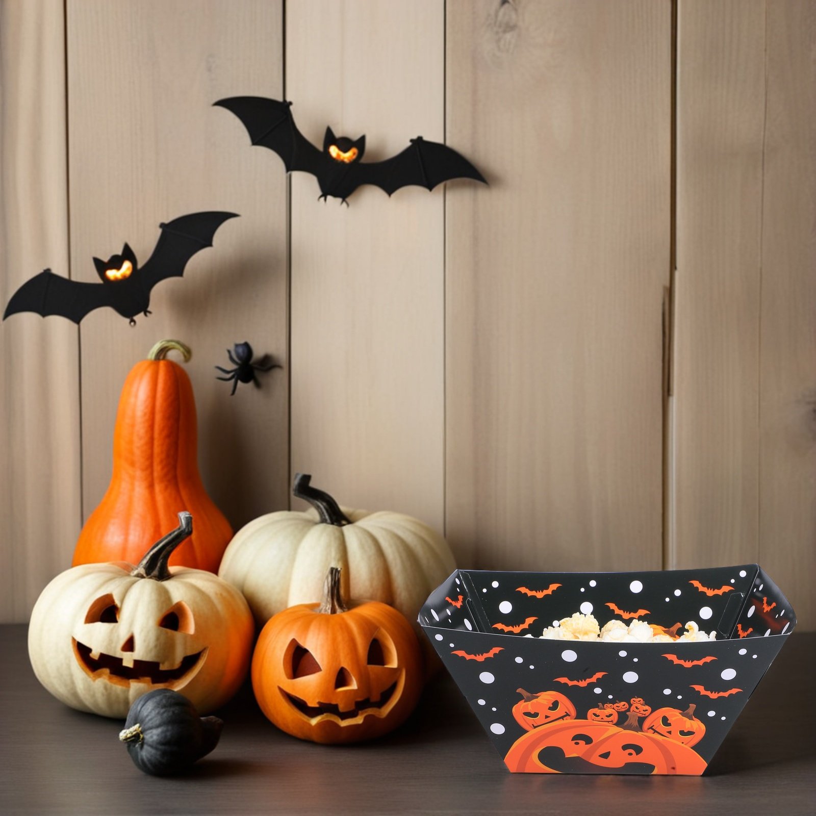 12pcs Halloween Snack Boxes Pu - đánh giá và giá Snacks Food Gift Baskets