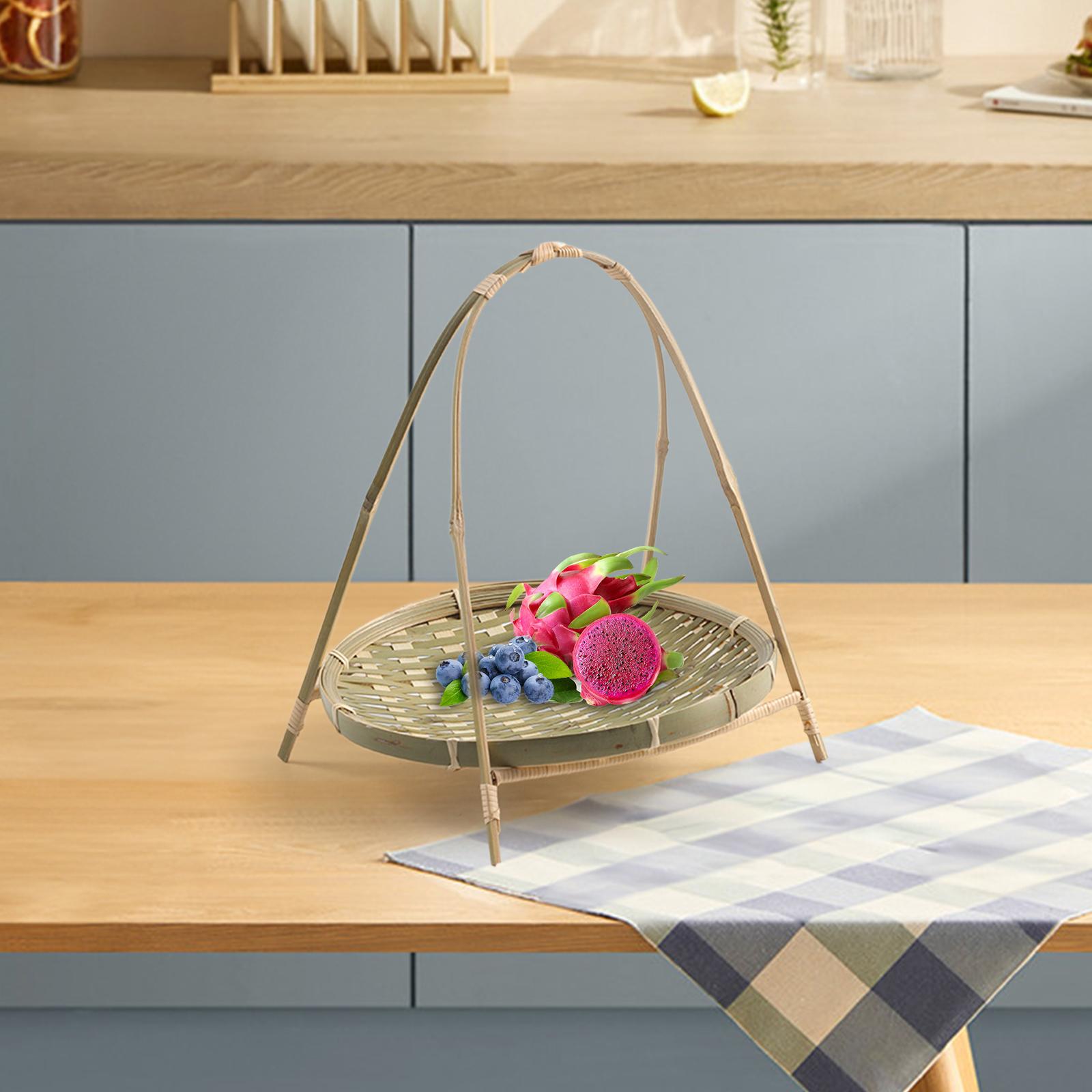 Fruit Basket Tray Food Basket  - đánh giá và giá Snacks Food Gift Baskets
