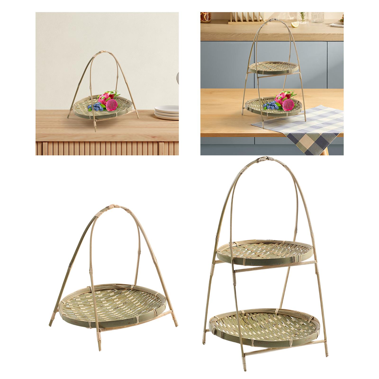 Fruit Basket Tray Food Basket  - đánh giá và giá Snacks Food Gift Baskets