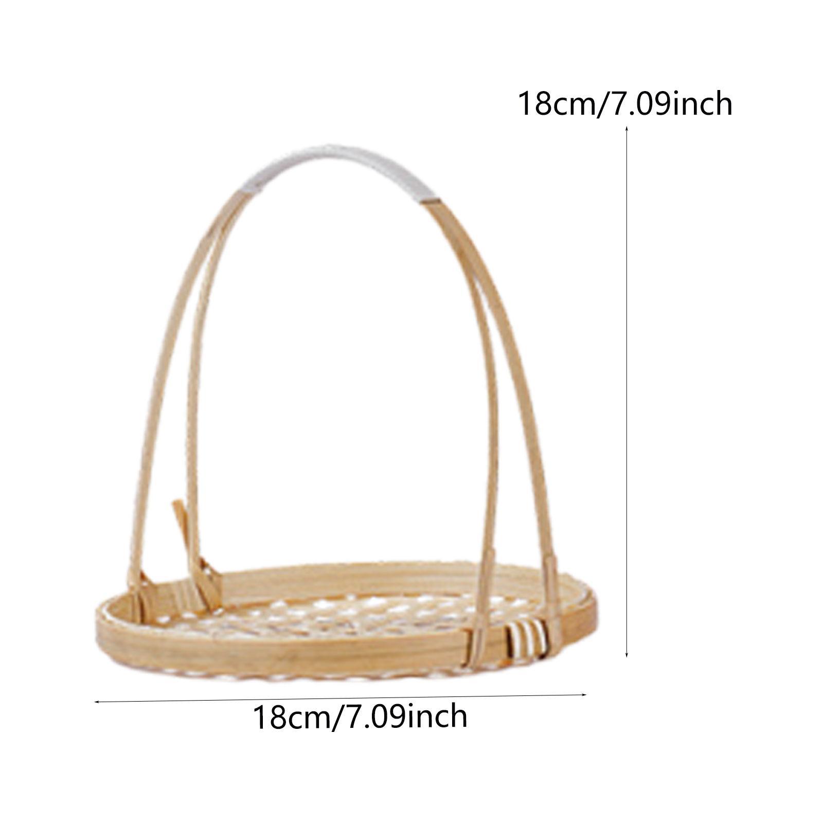 Bamboo Woven Snack Organizer M - đánh giá và giá Snacks Food Gift Baskets