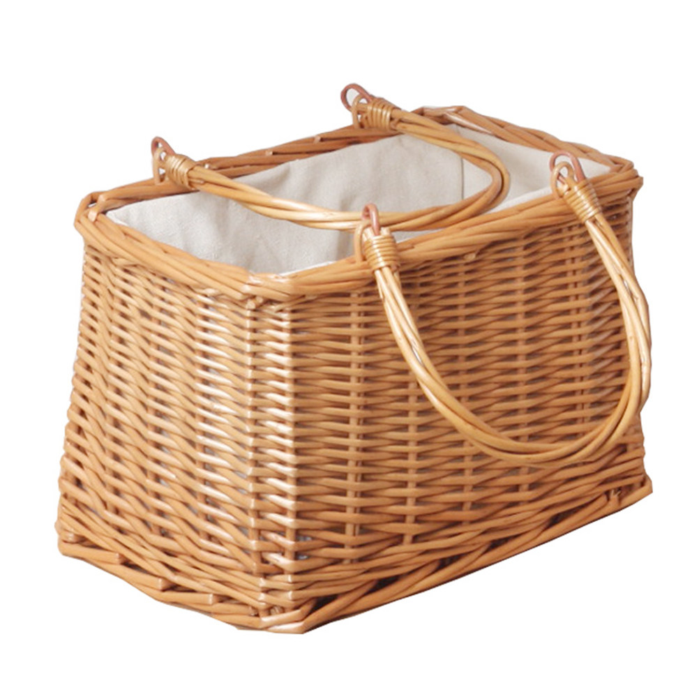 1Pcs Wicker Storage Basket Por - đánh giá và giá Snacks Food Gift Baskets