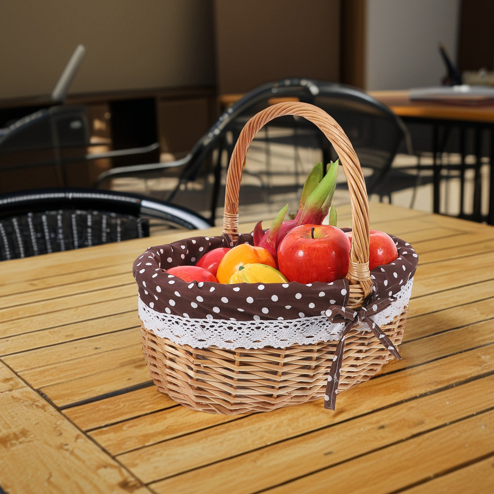 Handmade Wicker Storage Basket - đánh giá và giá Snacks Food Gift Baskets