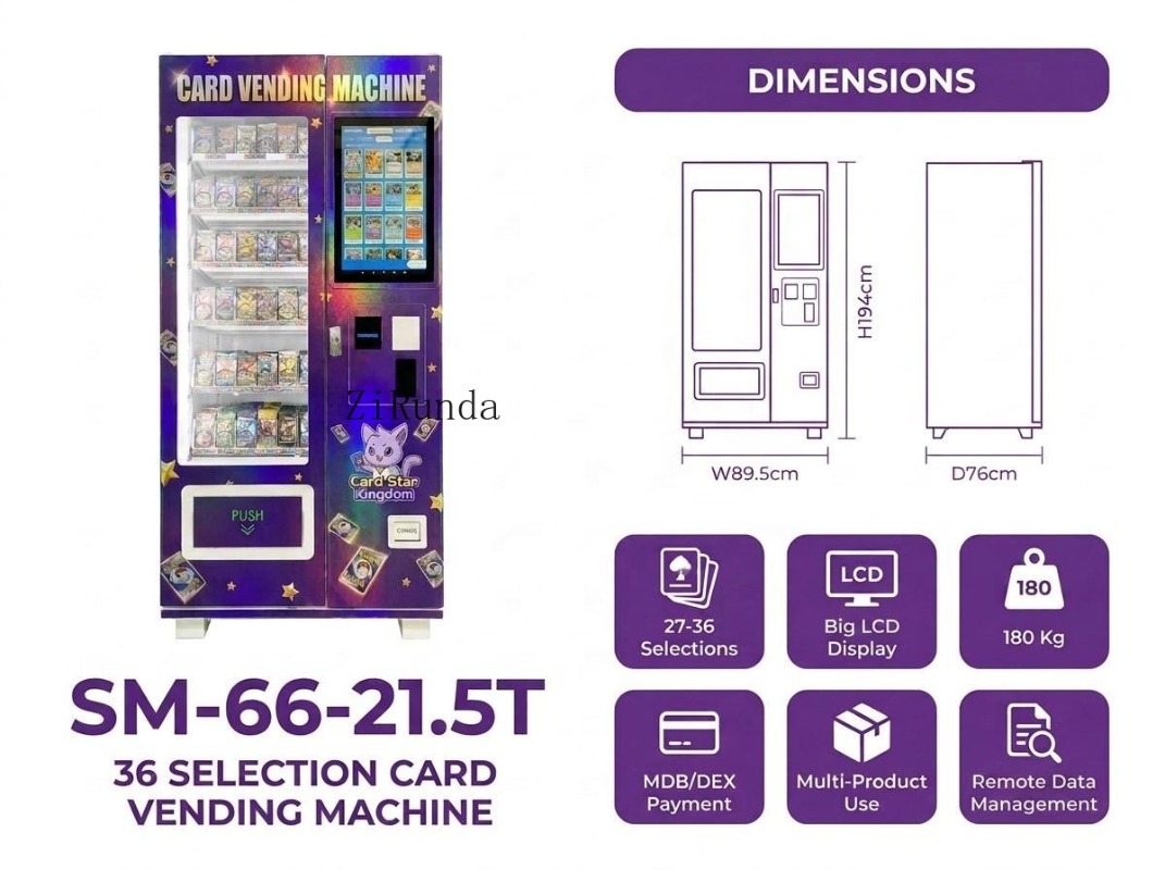 Beauty products, vending machi - đánh giá và giá Food Snacks Vending Machine
