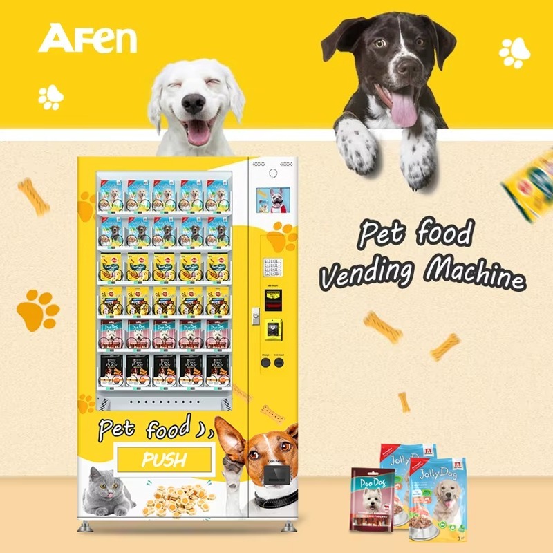 Customizable Afen Dog Products - đánh giá và giá Food Snacks Vending Machine