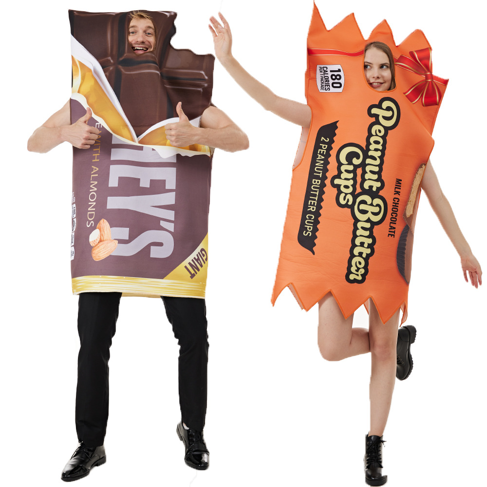 Adult Funny Couple Outfit Cosp - đánh giá và giá Peanut Butter Snack