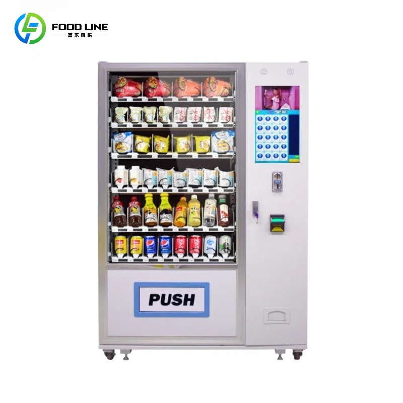 Customized Touch Screen Snack  - đánh giá và giá Food Snacks Vending Machine