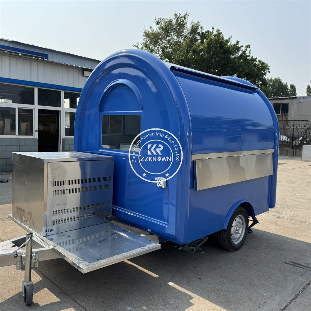 Outdoor Mobile Bar Trailer Tru - đánh giá và giá Food Snacks Vending Machine
