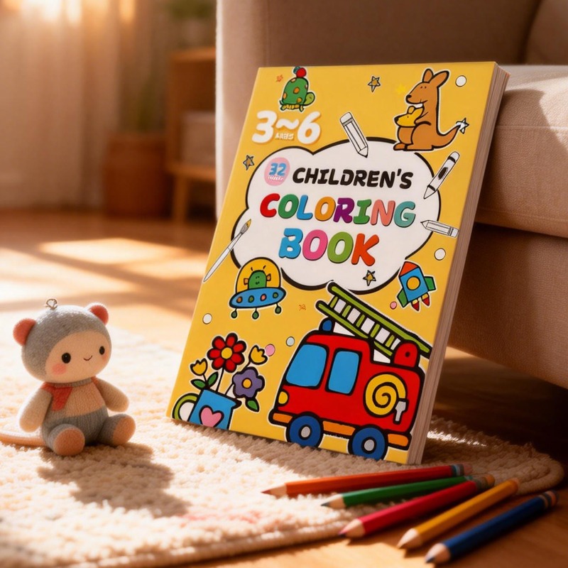 Children's Drawing Book, Conta - đánh giá và giá Food And Snacks Coloring Book