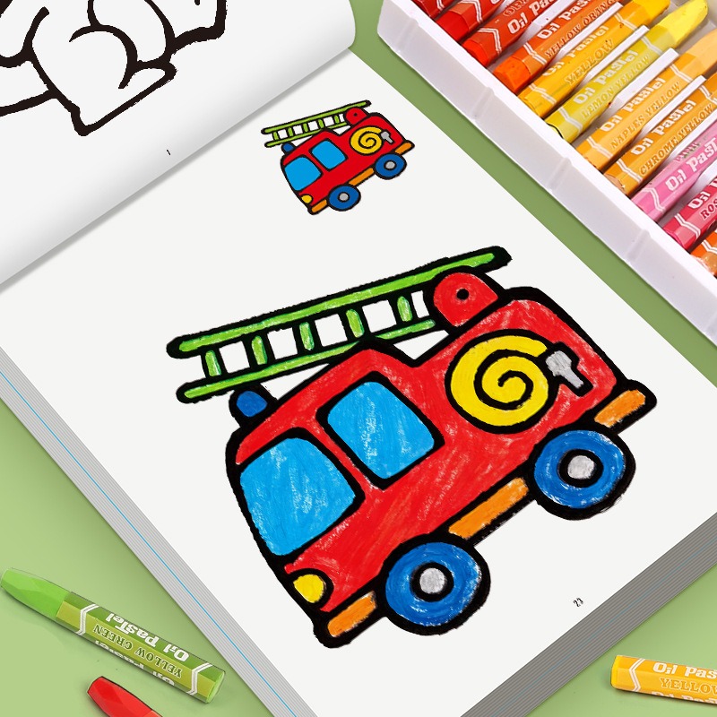 Children's Drawing Book, Conta - đánh giá và giá Food And Snacks Coloring Book