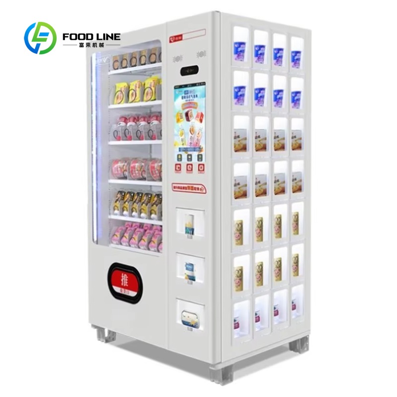 Business combination food and  - đánh giá và giá Food Snacks Vending Machine