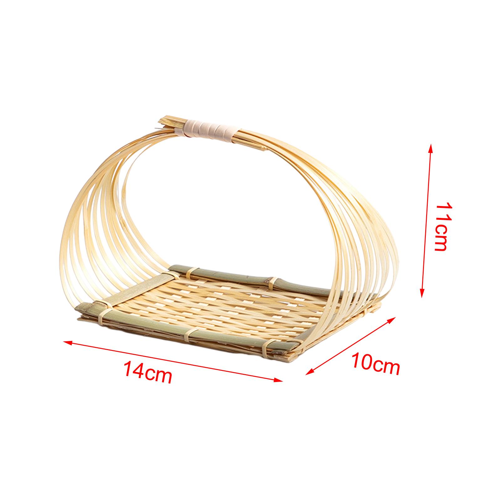Picnic Woven Basket Bamboo Foo - đánh giá và giá Snacks Food Gift Baskets